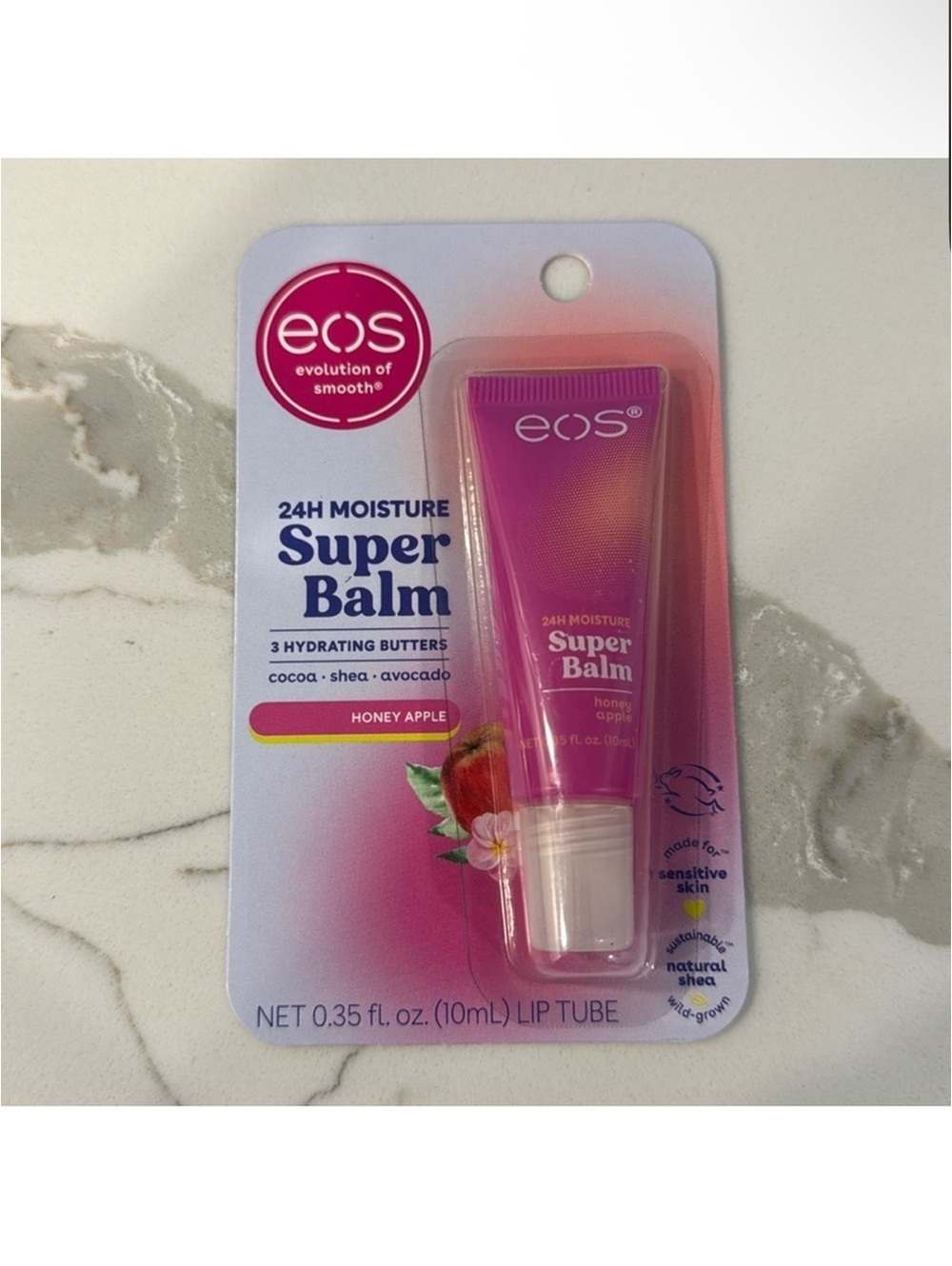 EOS 24H Moisture Super Balm in Honey Apple NEW